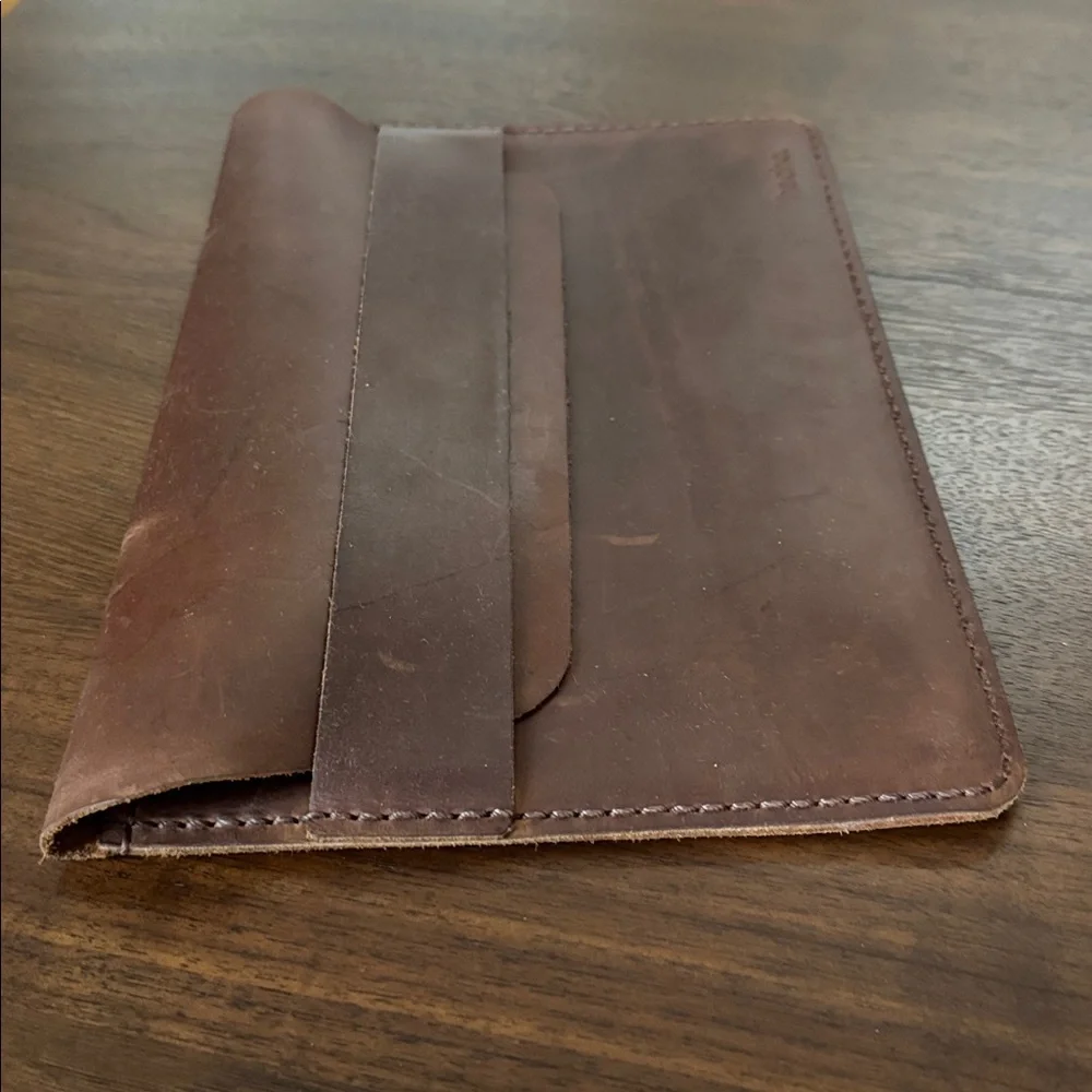 FULL GRAIN LEATHER Portfolio hecho. Fernando Artisan Case Cover Sleeve Envelope